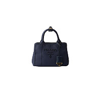 PRADA-1BA038 프라다 레드 스트라이프 코튼 캔버스 미니백