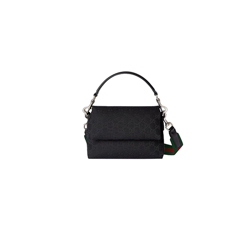 GUCCI-821617 1042 구찌 블랙 웹 디테일 스몰 GG 크로스백