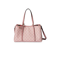 GUCCI-815214 1000 구찌 블랙 GG 엠블럼 미디엄 토트백