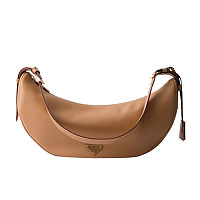 PRADA-1BC255 프라다 그린 드뮈룬 라지 가죽 숄더백