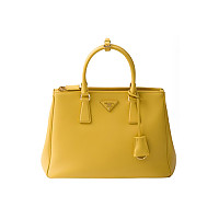 [스페셜오더]PRADA-1BA274 프라다 블랙 사피아노 갤러리아 미디움 탑 핸들백