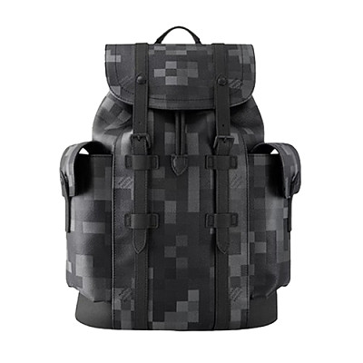 LOUIS VUITTON-M14676 루이비통 블루 모노그램 헤리티지 크리스토퍼 백팩 MM