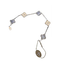 VAN CLEEF ARPELS-VCARP2 반클리프 로즈 골드/블랙 다이아몬드 빈티지 알함브라 브레이슬릿