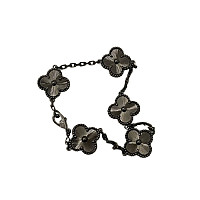 VAN CLEEF ARPELS-VCARP2 반클리프 로즈 골드/블랙 다이아몬드 빈티지 알함브라 브레이슬릿