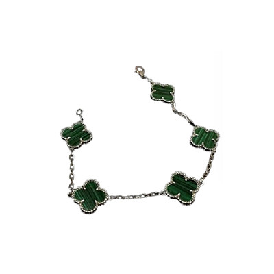 VAN CLEEF ARPELS-VCARP2 반클리프 로즈 골드/블랙 빈티지 알함브라 브레이슬릿