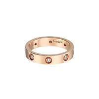Cartier-B4050600 까르띠에 실버 스몰 LOVE 링