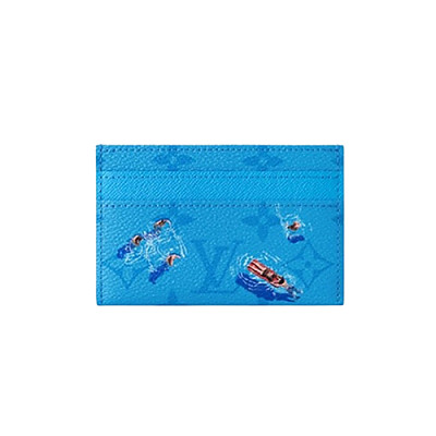 LOUIS VUITTON-M12839 루이비통 그린 모노그램 더블 카드 홀더