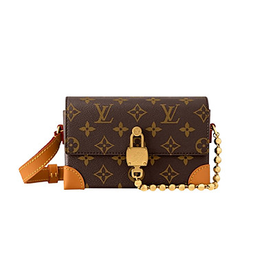 LOUIS VUITTON-M12808 루이비통 모노그램 마카사르 스티머 웨어러블 월릿