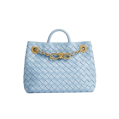 BOTTEGA VENETA-786008 보테가 베네타 머스타드 스몰 체인 안디아모