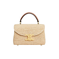 CELINE-118112 셀린느 탠 트리옹프 틴 NINO/니노 숄더백 20cm