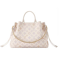 LV-M11733 루이비통 화이트/블루 마히나 벨라 토트 백 32cm