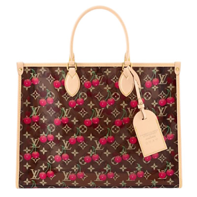 [스페셜오더]LOUIS VUITTON-M45372 루이비통 크림 모노그램 패턴 LV 크래프티 온더고 GM 토트백