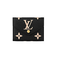 LOUIS VUITTON-M14163 루이비통 블랙 모노그램 LV x TM 빅토린 월릿