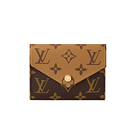 LOUIS VUITTON-M14163 루이비통 블랙 모노그램 LV x TM 빅토린 월릿