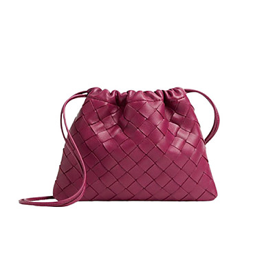 BOTTEGA VENETA-816987 보테가 베네타 핑크 스몰 더스트 백