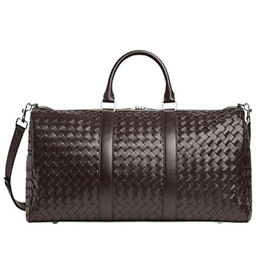 BOTTEGA VENETA-795287 보테가 베네타 블랙 인트레치아토 기내용 더플 백