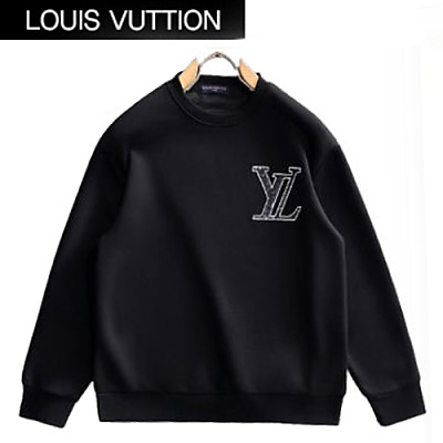 LOUIS VUITTON-081711 루이비통 오렌지 아플리케 장식 스웨트셔츠 남성용