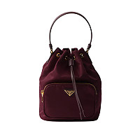 PRADA-1BH038 프라다 그린 리에디션 1995 체인 리나일론 숄더백