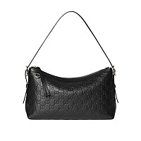 GUCCI-847449 9758 구찌 베이지/브라운 GG 엠블럼 미디엄 숄더백