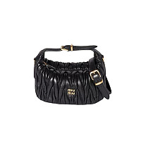 MIUMIU-5NE026 미우미우 버건디 마테라쎄 나파 가죽 파우치