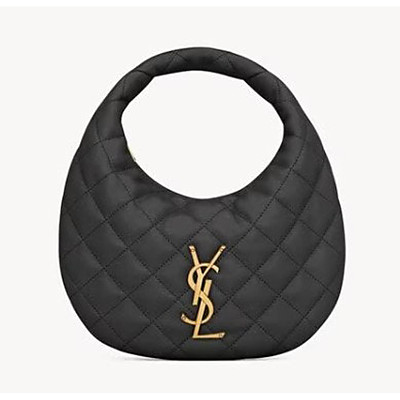 [스페셜오더]SAINT LAURENT-851689 생로랑 퀼팅 나파 소재 ICARINO 이카리노백 블랙