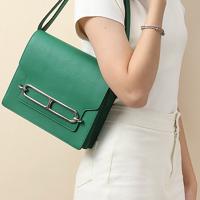 [스페셜오더]HEREMS-H071318 에르메스 그린 Evercolor 카프스킨 roulis 23 숄더백