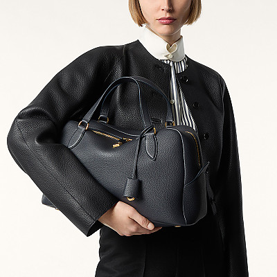 [스페셜오더]Loro Piana-FAP1996 로로피아나 미디엄 니들 백 블루 네이비