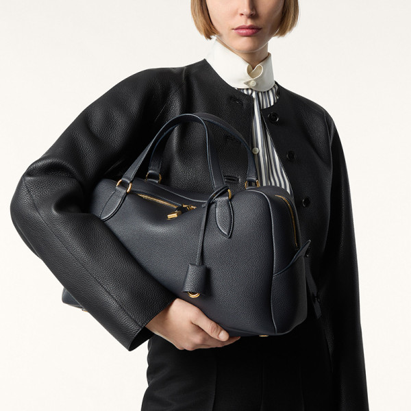 [스페셜오더]Loro Piana-FAP1996 로로피아나 미디엄 니들 백 블루 네이비