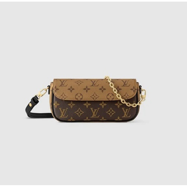 [스페셜오더]LOUIS VUITTON-M26587 루이비통 모노그램 리버스 월릿 온 체인 아이비