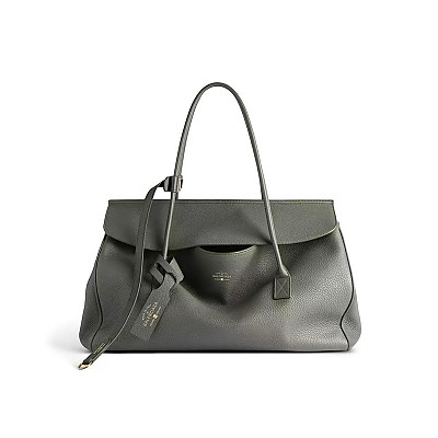 [스페셜오더]BALENCIAGA-826419 발렌시아가 카프스킨 여성 캐리 캐리 올 백 카키