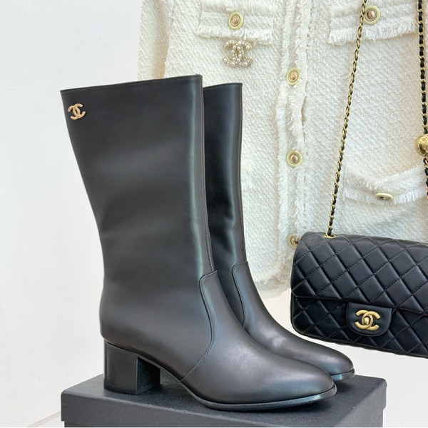 CHANEL-11251 샤넬 클래식 사이드 지퍼 부츠 (3컬러)