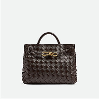 [스페셜오더]BOTTEGA VENETA-743568A 보테가 베네타 사이프러스 스웨이드 안디아모 스몰 탑 핸들 백 25CM(766014 동일제품)