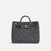 [스페셜오더]BOTTEGA VENETA-743568A 보테가 베네타 사이프러스 스웨이드 안디아모 스몰 탑 핸들 백 25CM(766014 동일제품)