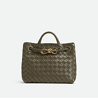 [스페셜오더]BOTTEGA VENETA-743568A 보테가 베네타 사이프러스 스웨이드 안디아모 스몰 탑 핸들 백 25CM(766014 동일제품)