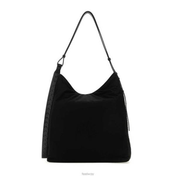 [스페셜오더]BOTTEGA VENETA-776221 크로스로드 호보 대형 백 블랙