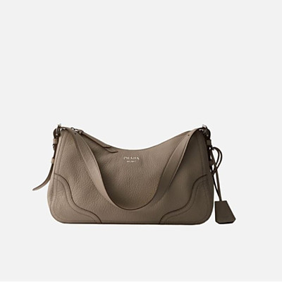 [스페셜오더]PRADA-1BC280 프라다 아이메 라지 가죽 숄더백 아이보리