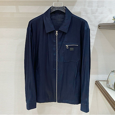 Loro Piana-03252 로로피아나 2026 봄 신상 올드머니 스타일 스탠드칼라 자켓 남성용