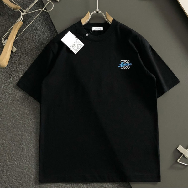 LOEWE-040710 로에베 2026년 봄/여름 남여공용 반팔 티셔츠