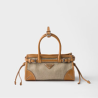 [스페셜오더]PRADA-1BA486 프라다 보니 스몰 데님 및 가죽 핸드백