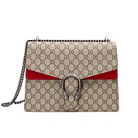 [스페셜오더]GUCCI-403348 9769 구찌 블랙 디오니서스 GG 수프림 미디엄 숄더백