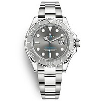 [스페셜오더]ROLEX-롤렉스 요트-마스터 스틸 블랙 다이얼 프로페셔널시계 42mm #홍콩명품시계