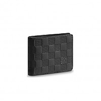LOUIS VUITTON-M69408 루이비통 블랙 모노그램 마카사르 멀티플 월릿