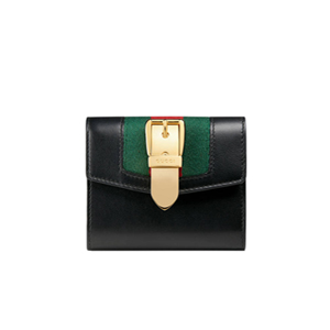 [스페셜오더]GUCCI-476081 8454 구찌 실비 Web 화이트 반지갑