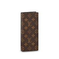 LOUIS VUITTON-M14110 루이비통 스카이 블루 모노그램 브라짜 월릿