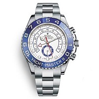 [스페셜오더]ROLEX-롤렉스 요트-마스터 스틸 블랙 다이얼 프로페셔널시계 42mm #홍콩명품시계