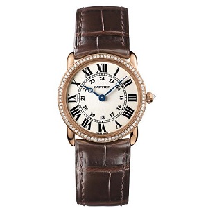 [스페셜오더]Cartier-까르띠에 롱드 솔로 드 스틸 브레이슬릿 레이디스 워치29mm