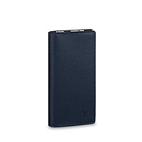 LOUIS VUITTON-M14110 루이비통 스카이 블루 모노그램 브라짜 월릿