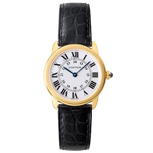 [스페셜오더]Cartier-까르띠에 롱드 솔로 드 스틸 브레이슬릿 레이디스 워치29mm