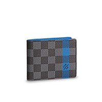 LOUIS VUITTON-N00185 루이비통 멀티컬러 다미에 슬렌더 월릿