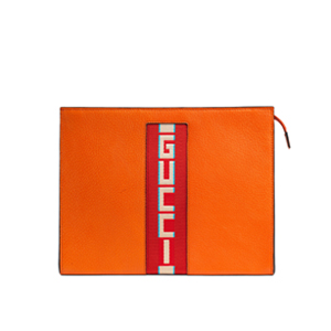 [스페셜오더]GUCCI-475316 1060 구찌 블랙 시그니처 Web 파우치